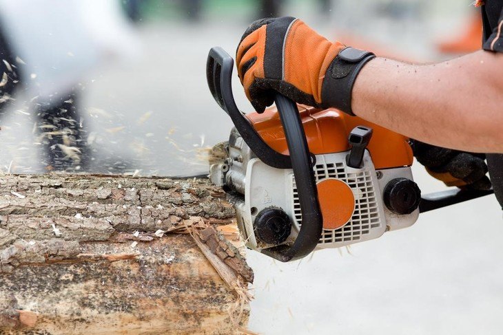 Wobbling or rattling chainsaw produces poor cutting of woods