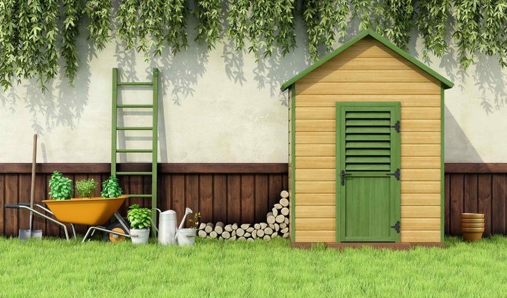 Make sure to store your trimmer line inside your shed, away from direct sunlight