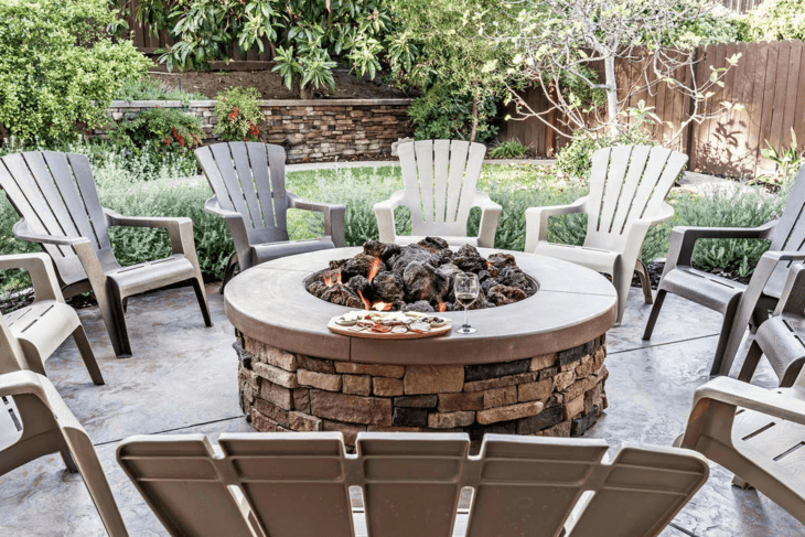 You can maintain safety by placing your fire pit in the right spot.