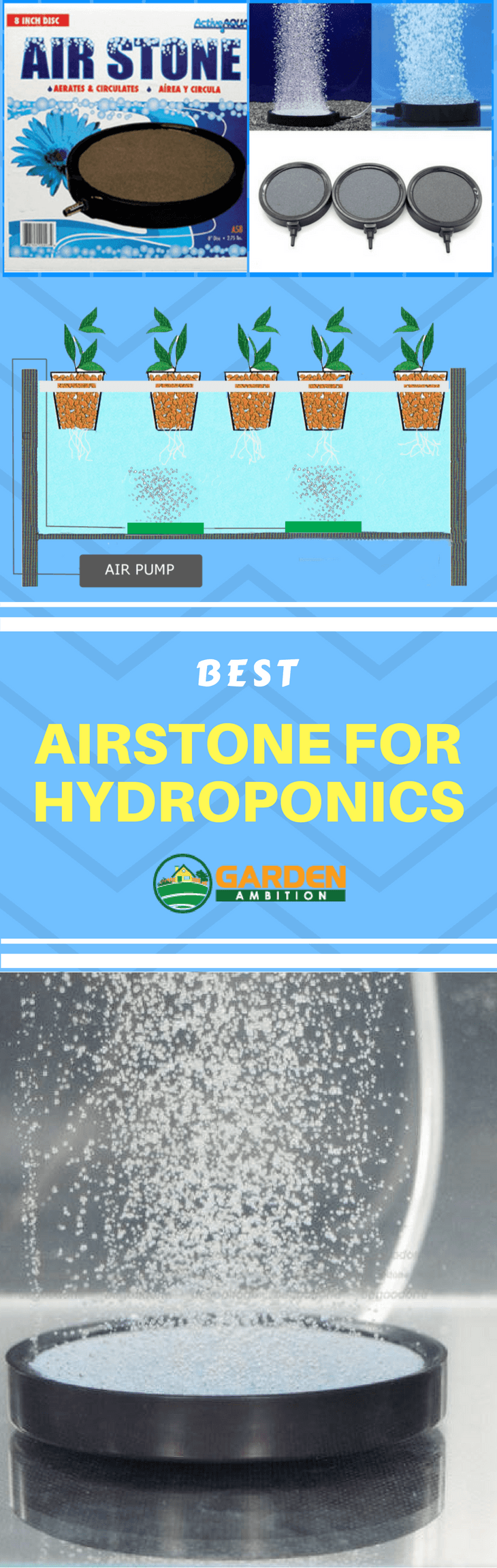 best airstone for hydroponics infographic