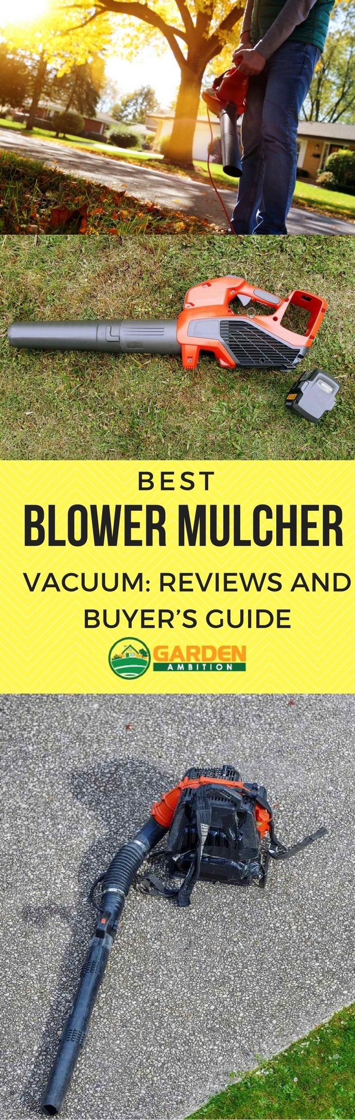 best blower mulcher pin it