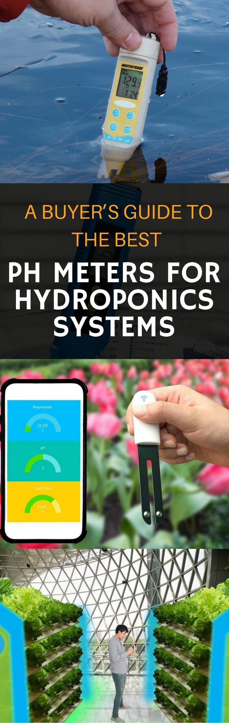 best pH meters for hydroponics pin it