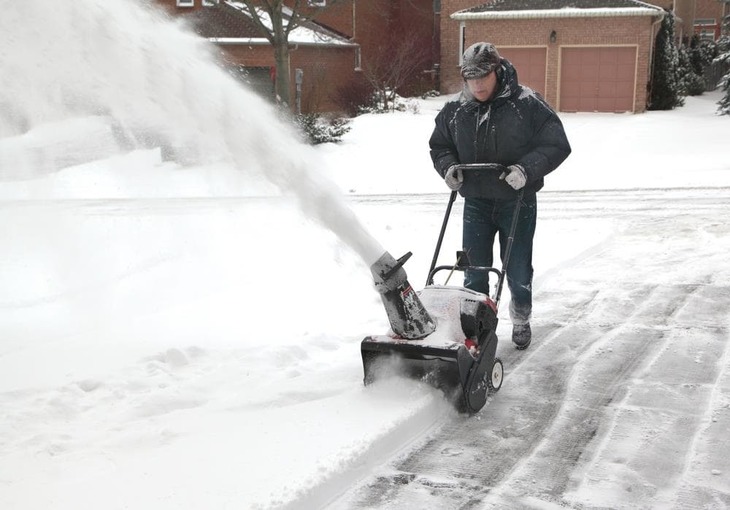 A snow blower is technically the bigger and more powerful version of a snow thrower.