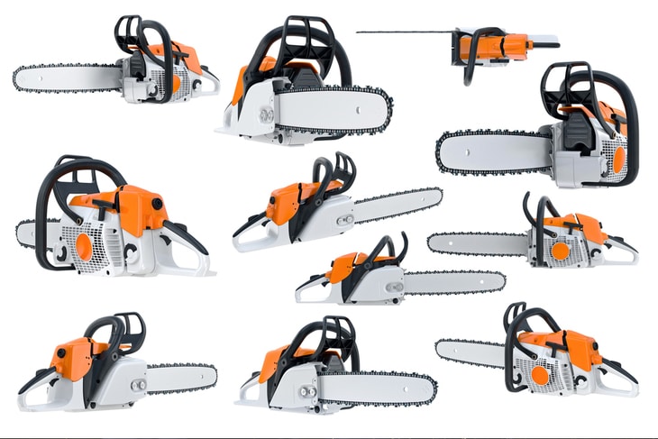 Chainsaws come in different types, as well as in different sizes