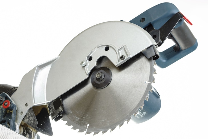 Miter saws that have more teeth produce finer cuts