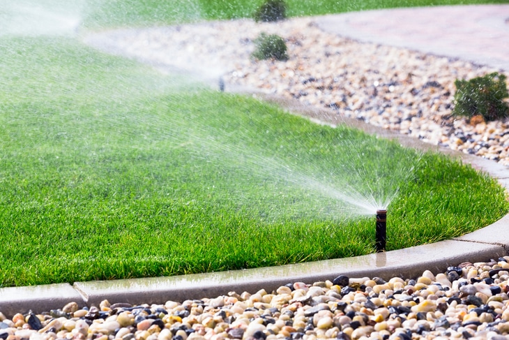 More homeowners are discovering the wonders of using sprinklers