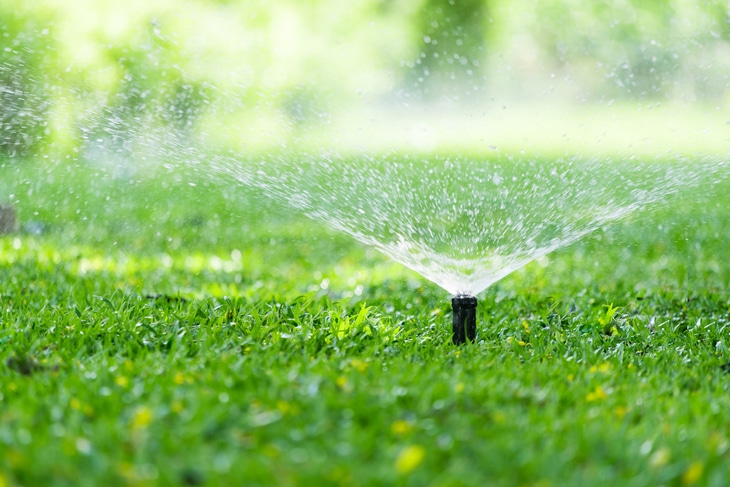 The right lawn sprinkler can help reduce your water bill