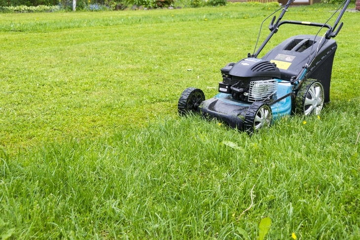 Walk lawn mowers has an average of 140-cc to 190-cc engine power rate