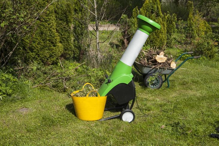 Electric shredder chippers are great for turning wood and leaves into mulch