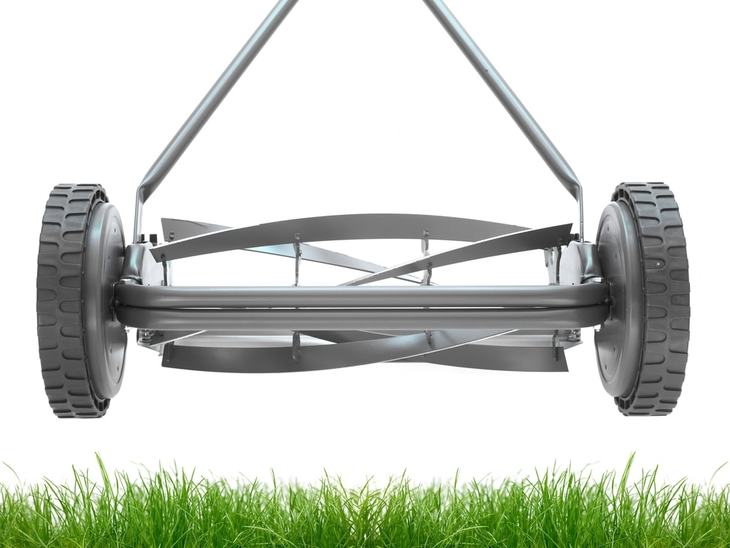 The rotating blades of lawn mower is a vital part when cutting the grass