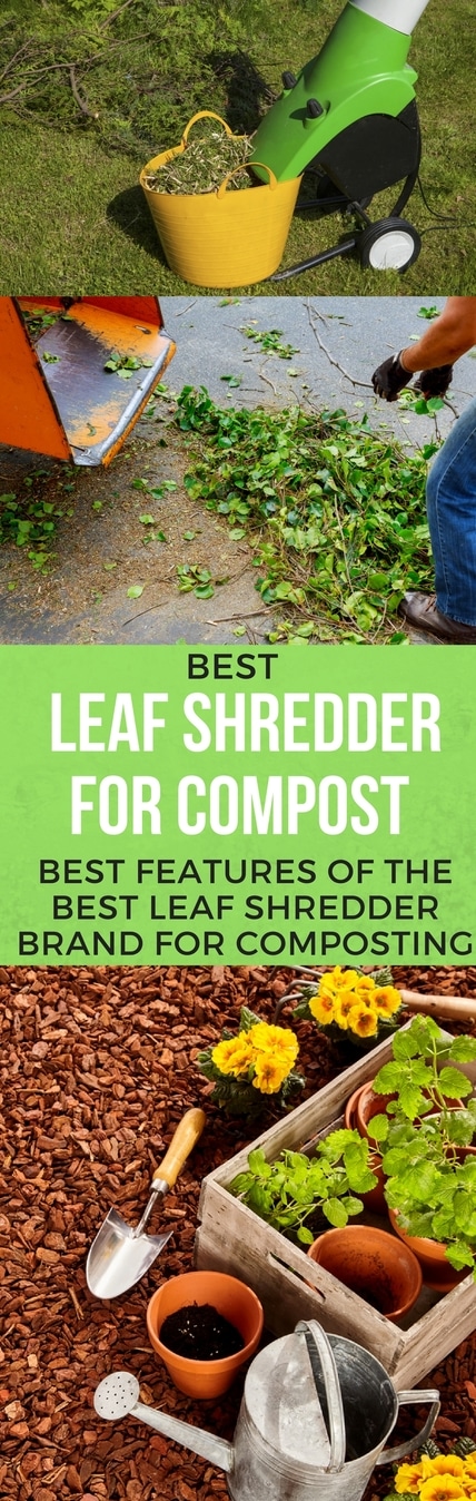 best leaf shredder for compost pin it
