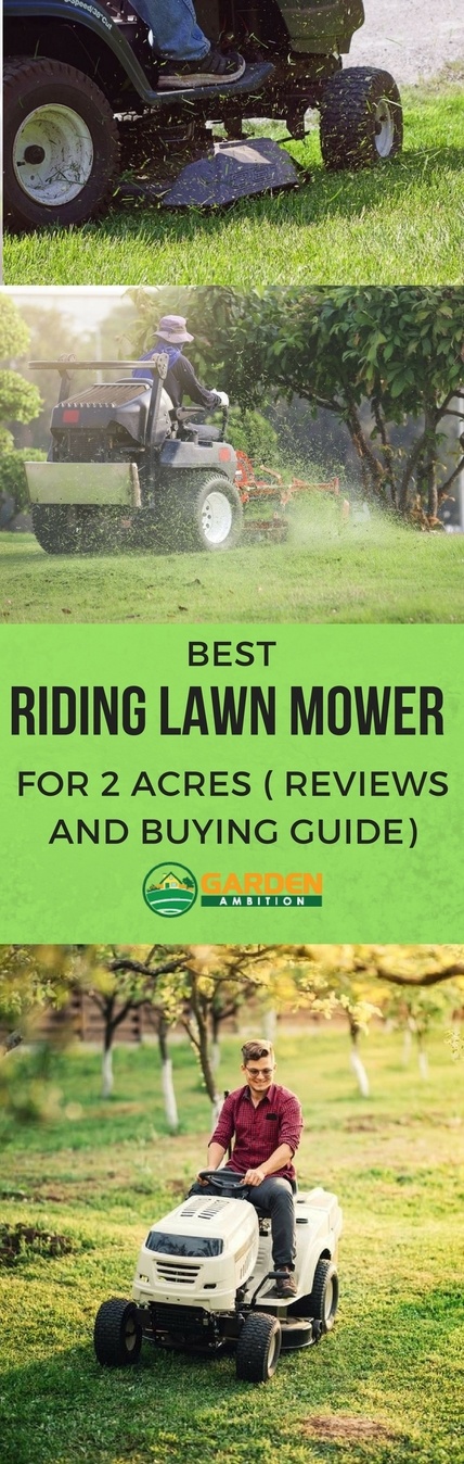 best riding lawn mower for 2 acres pin it