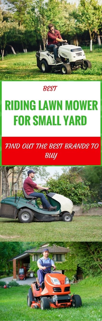 best riding lawn mower for small yard pin it