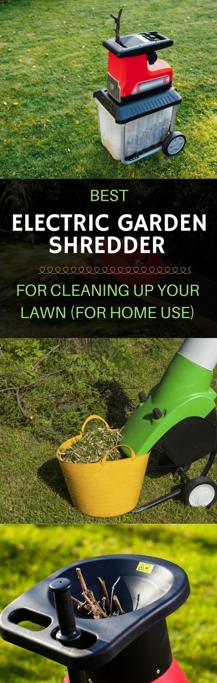 best electric garden shredder pin it