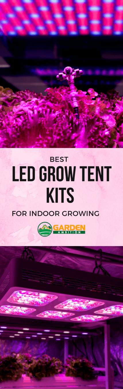 best LED grow tent kits pin it