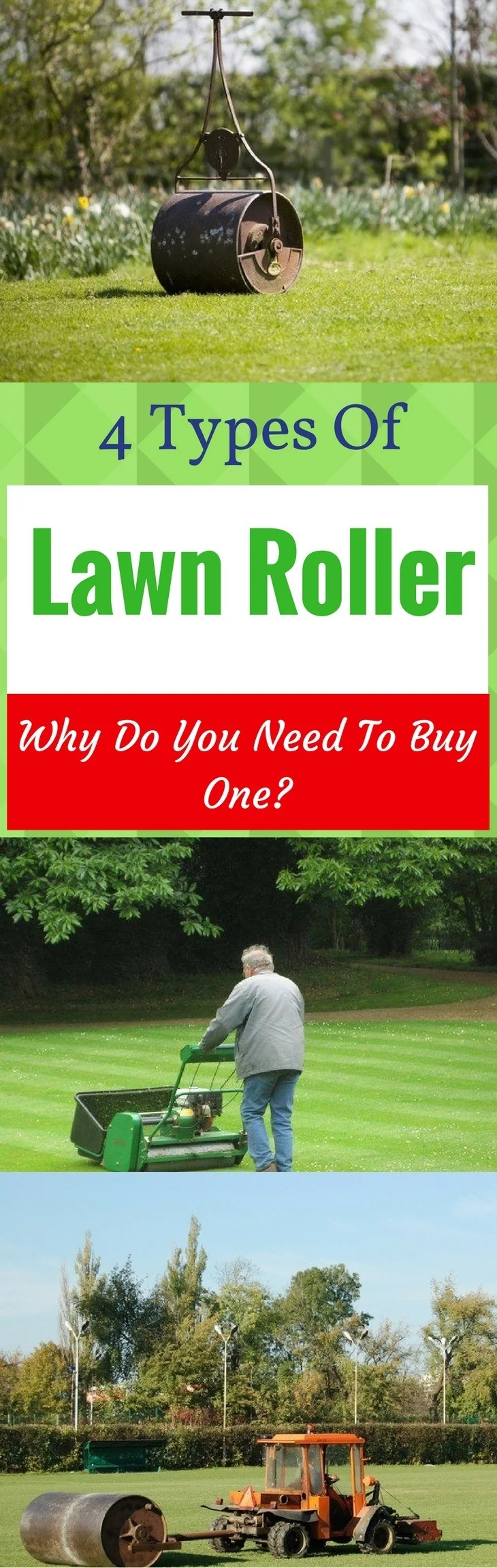 4 Types of Lawn Roller – Why Do You Need To Buy One?