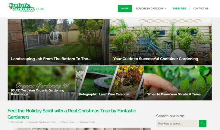 Fantastic Gardeners Blog