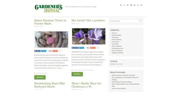 Gardeners Journal