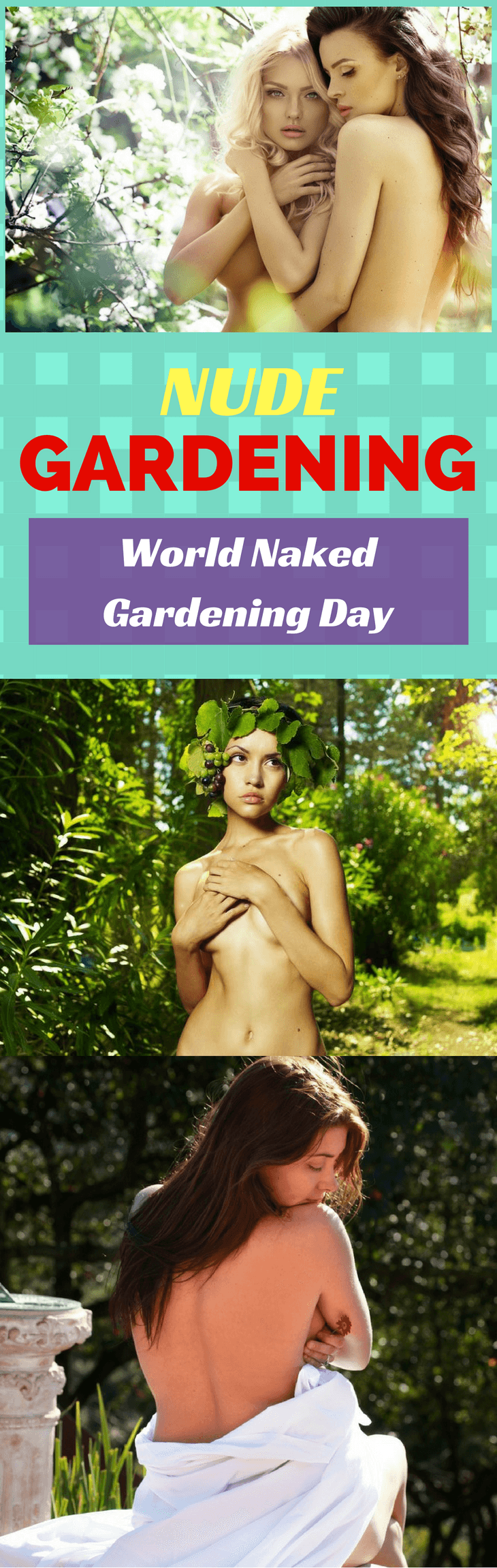 Nude Gardening- World Naked Gardening Day