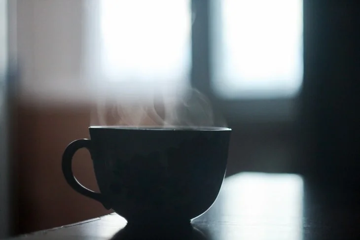 Pouring a cup of hot water helps get rid of dirt dobber’s nest