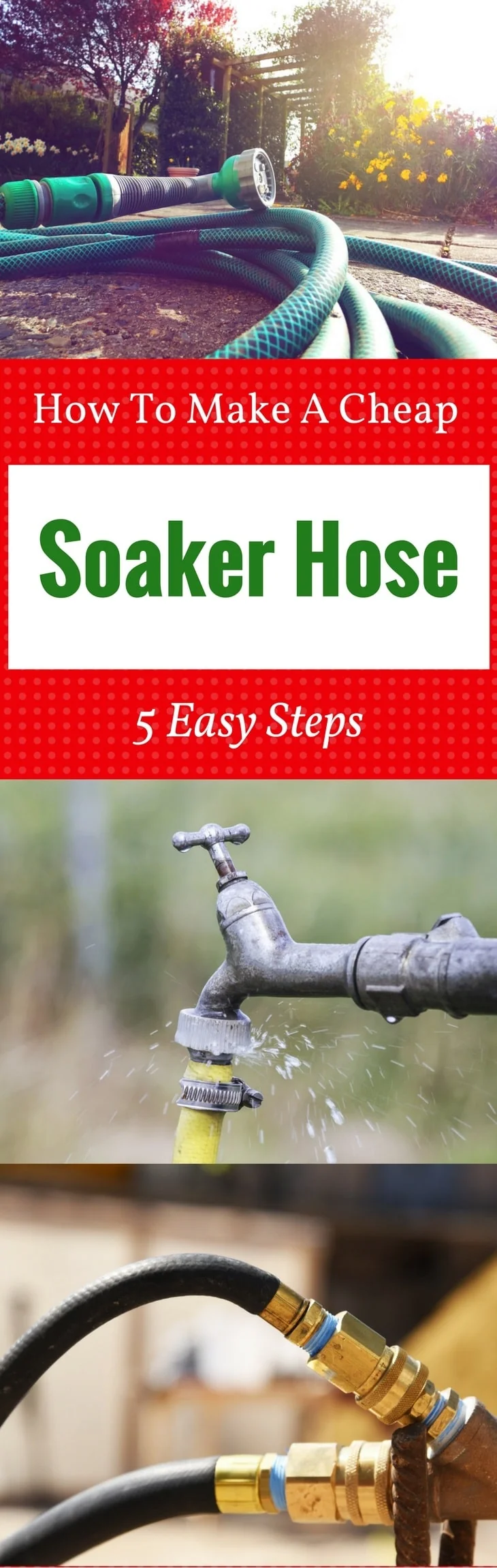 Soaker Hose pin it