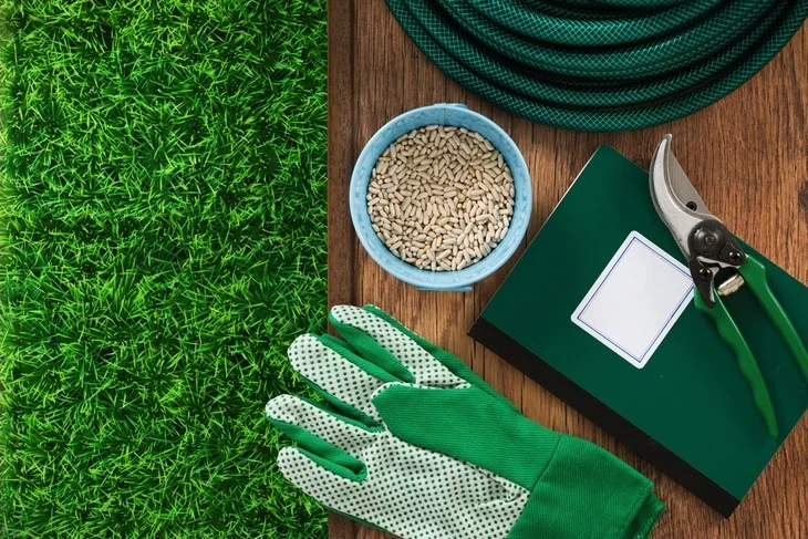 Tools for gardening and farming grass seeds