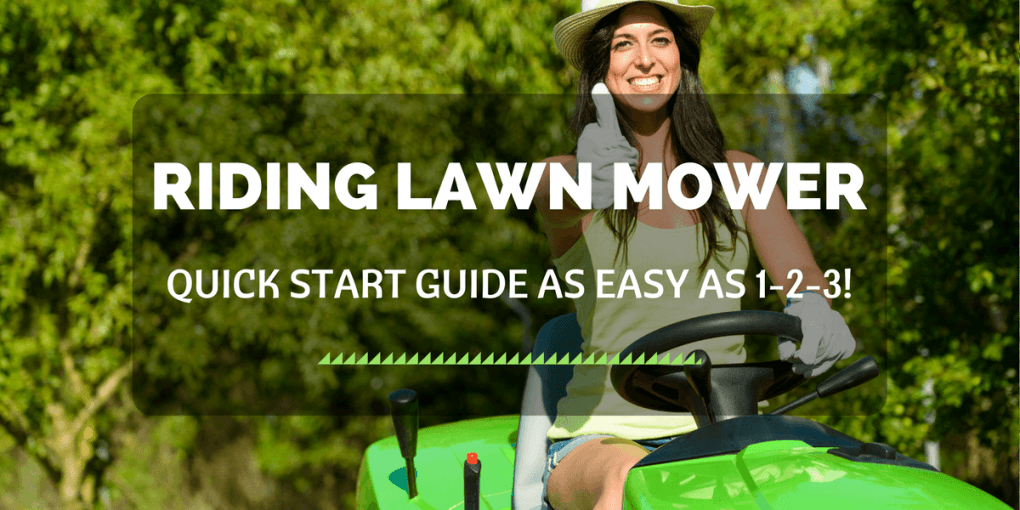 How To Start A Riding Lawn Mower Quick Start Guide As Easy As 1 2 3