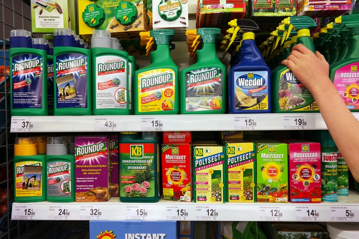 The product Round Up is an active ingredient glyphosate