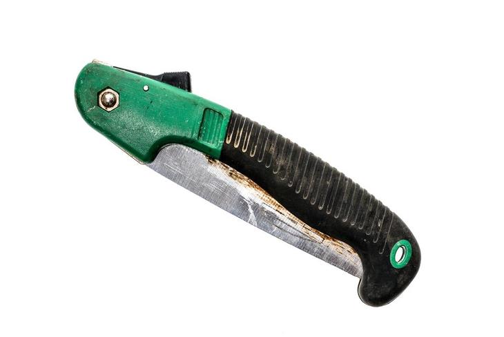A handy folding saw that can be used in outdoor activities