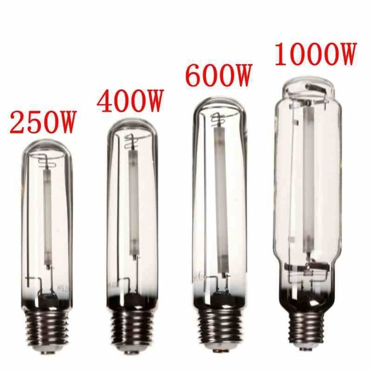 The right wattage for your HPS bulbs
