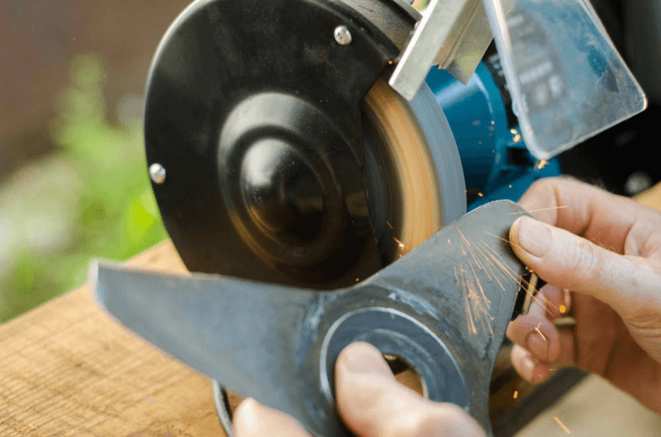 Regardless of the type of mower blade you have, sharpening it is crucial or else, you might yank your yard instead of beautifying it.