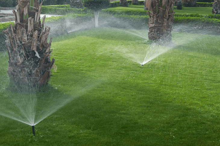 Inground sprinklers are automated to ensure your lawn gets watered even while you’re away from home.