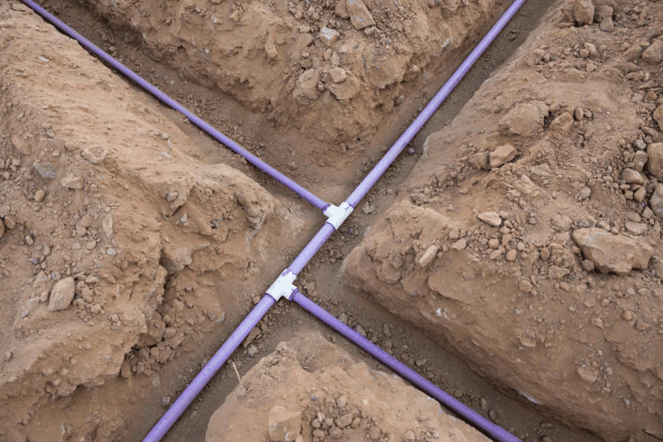 You will need to dig trenches for your water supply lines and sprinkler heads.