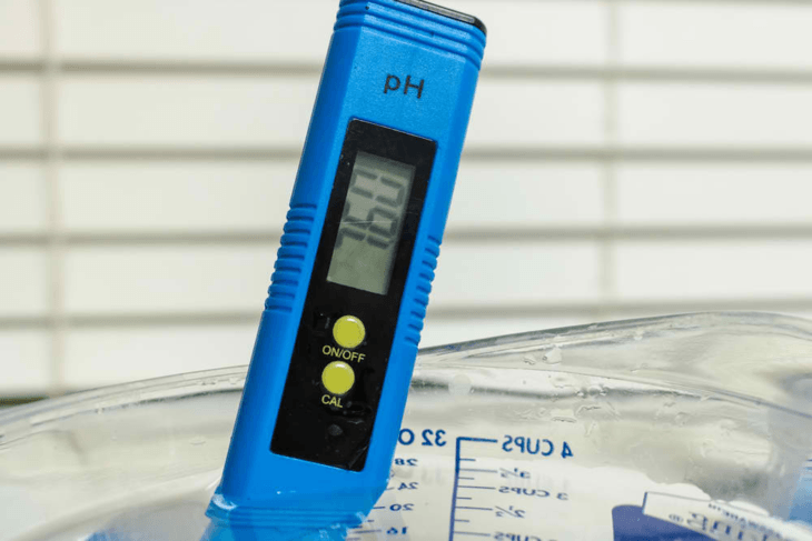 Digital ph meters are used to accurately read pH levels quickly and conveniently.