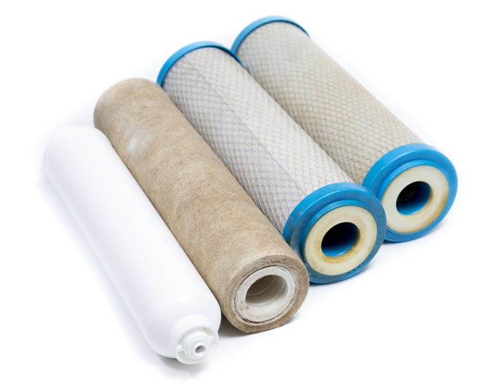 Carbon filters come in different sizes and lengths