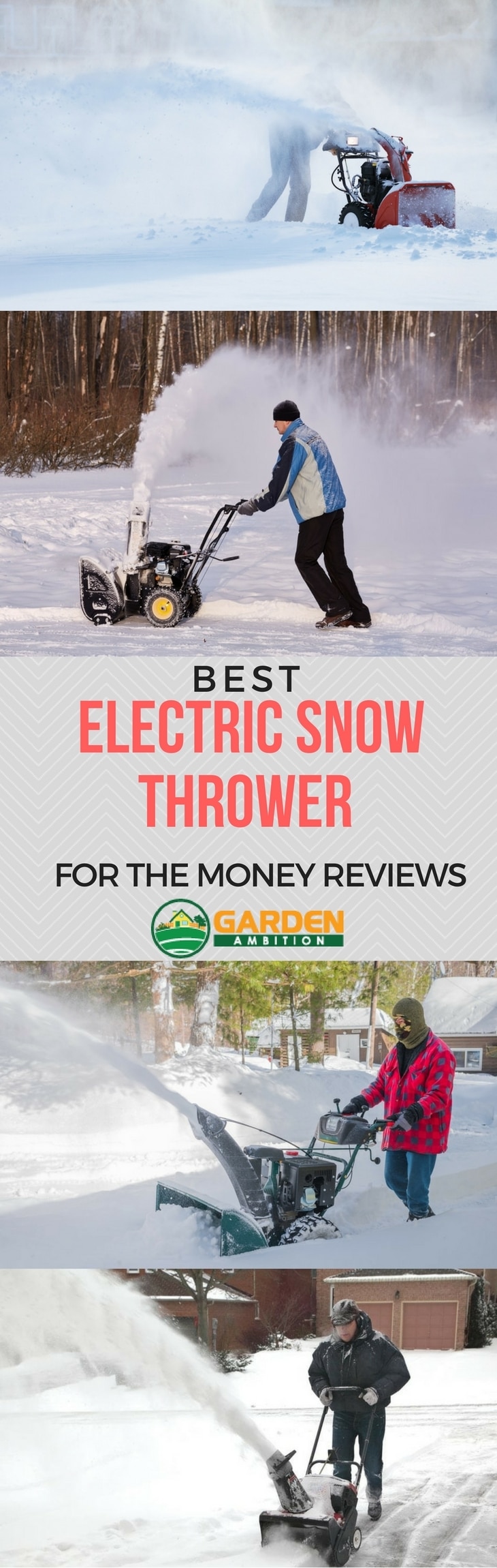 best electric snow throwers pin it