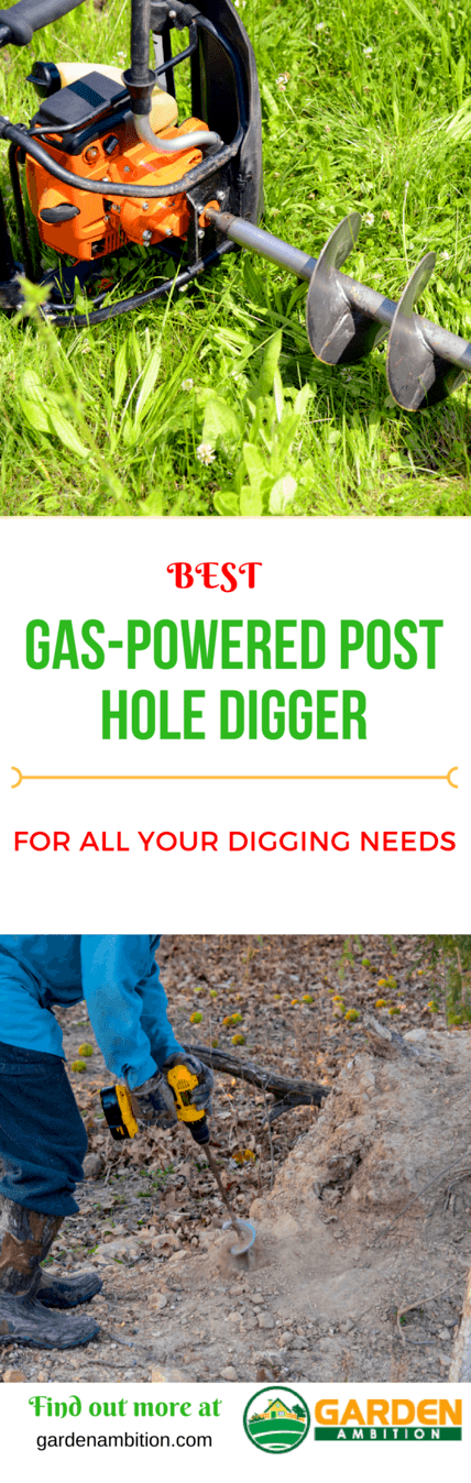 best gas-powered post hole digger pin it