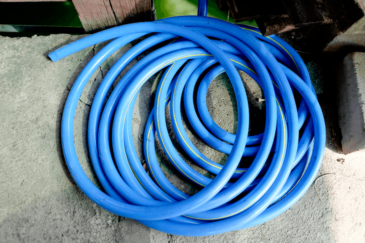 Never store your garden hoses near doors and direct sunlight. These may cause accidents and damage the product faster