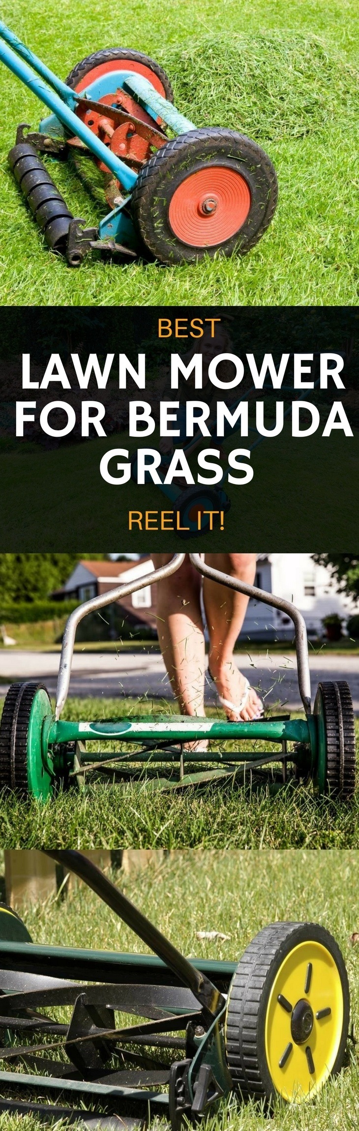 best lawn mower for Bermuda grass pin it